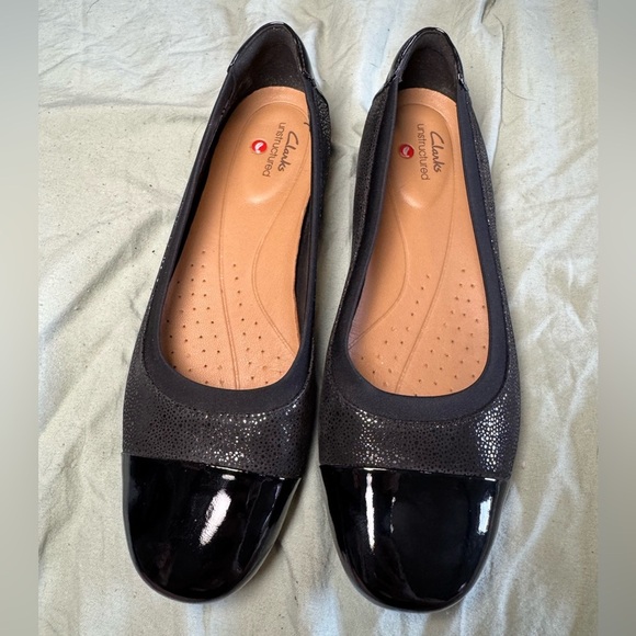 Clarks Shoes - Clarks Women's Un Darcey Cap Ballet Flats Shoes size 8.5